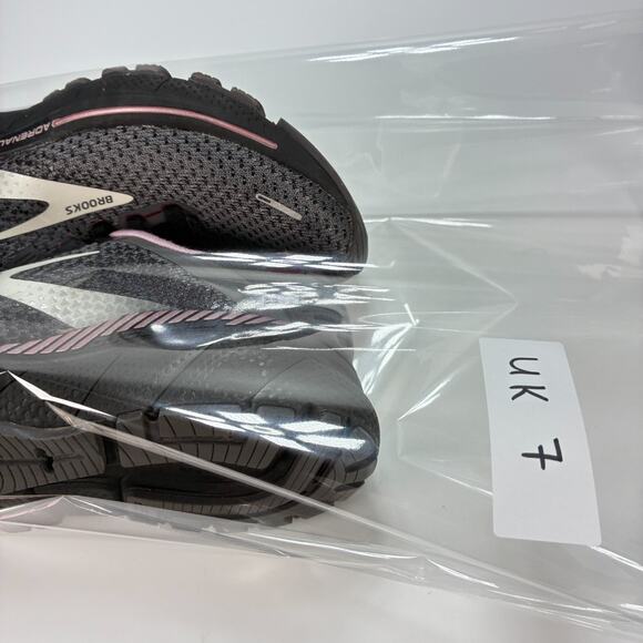 Brooks Adrenaline GTS 22 Black Pink Running Shoes 1203531B015 Womens Size 7.5 - Picture 11 of 11